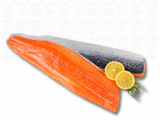 Zalmzijde – vers (halve zijde ±1 kg of hele zijde ±1,8 kg)