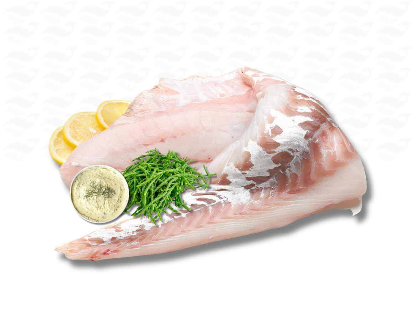 Superaanbieding 2 Kilo Kabeljauwfilet + Gratis Zeekraal & Citroen-Dille Boter